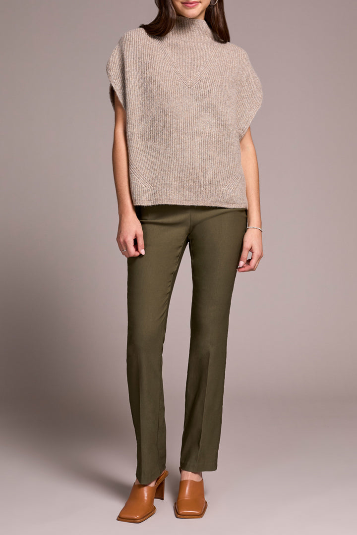 Tribal Cap Sleeve Sweater in Oatmeal