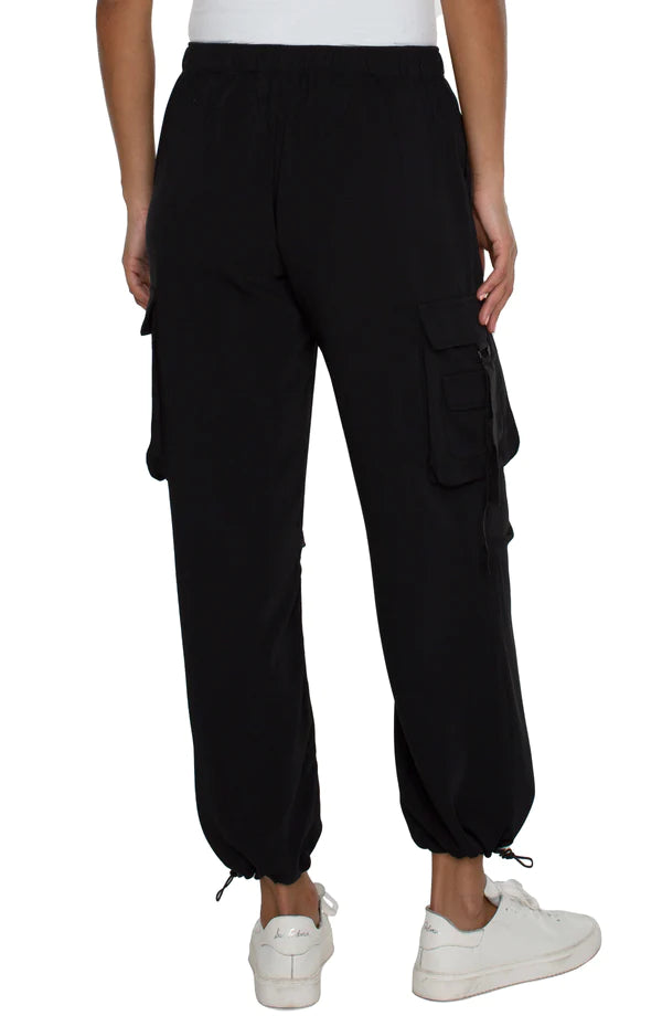 Liverpool Pull-On Parachute Cargo Pants