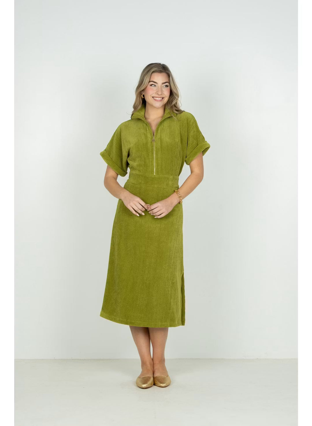 Emily McCarthy Sarah Dress in Cardamom