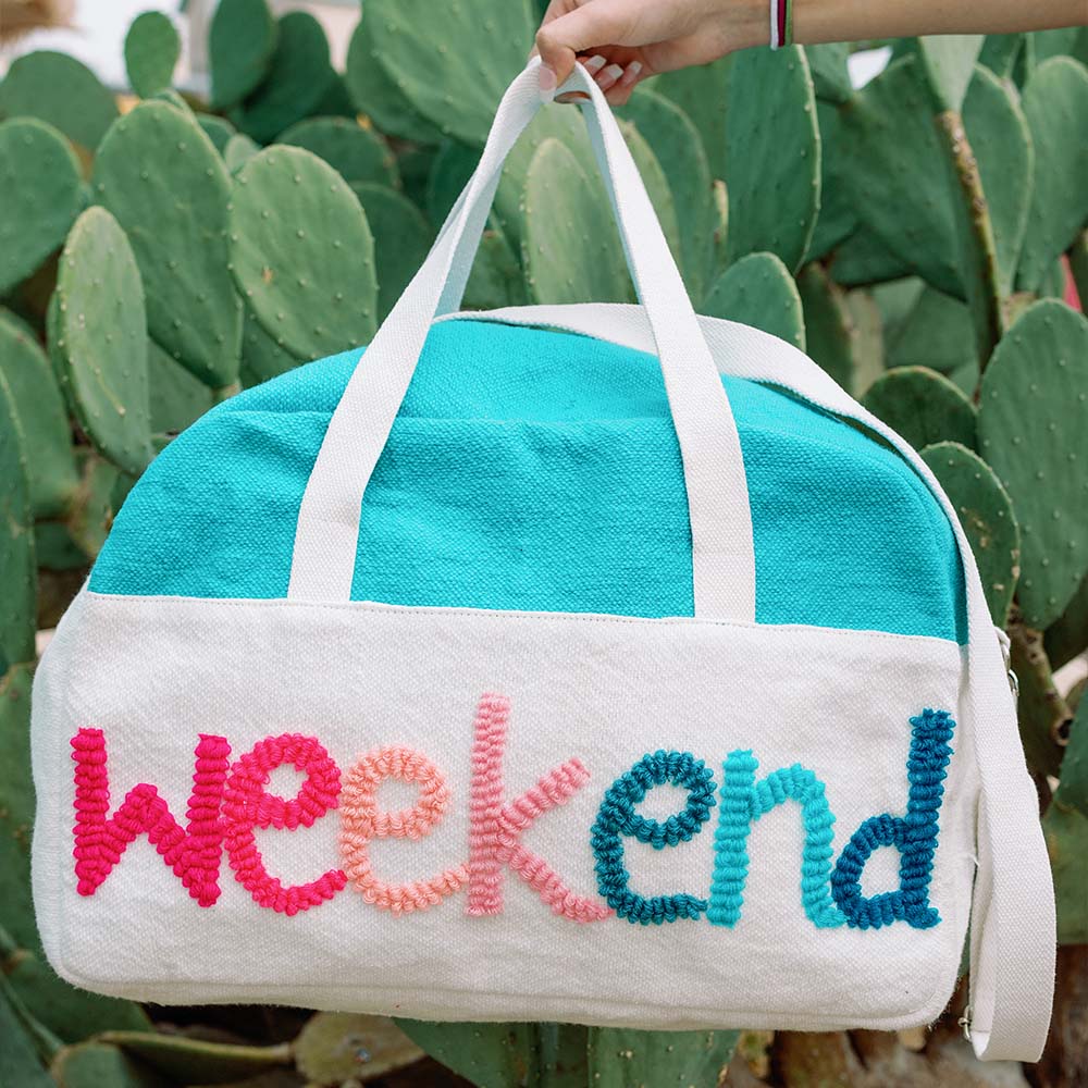Aqua Weekend Weekender Bag