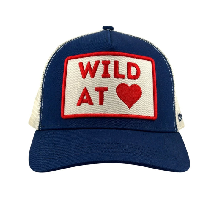 Wild at Heart Trucker in Navy