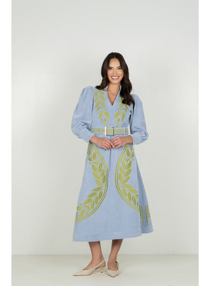 Emily McCarthy Valentina Dress in Blu