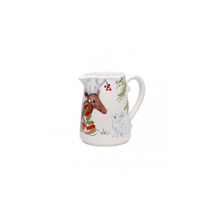 CASAFINA PITCHER 63 OZ. DEER FRIENDS