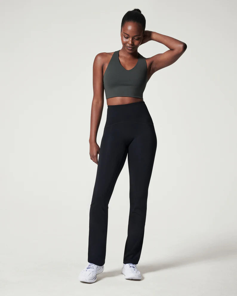 Spanx Booty Boost® Flare Yoga Pant in Very Black