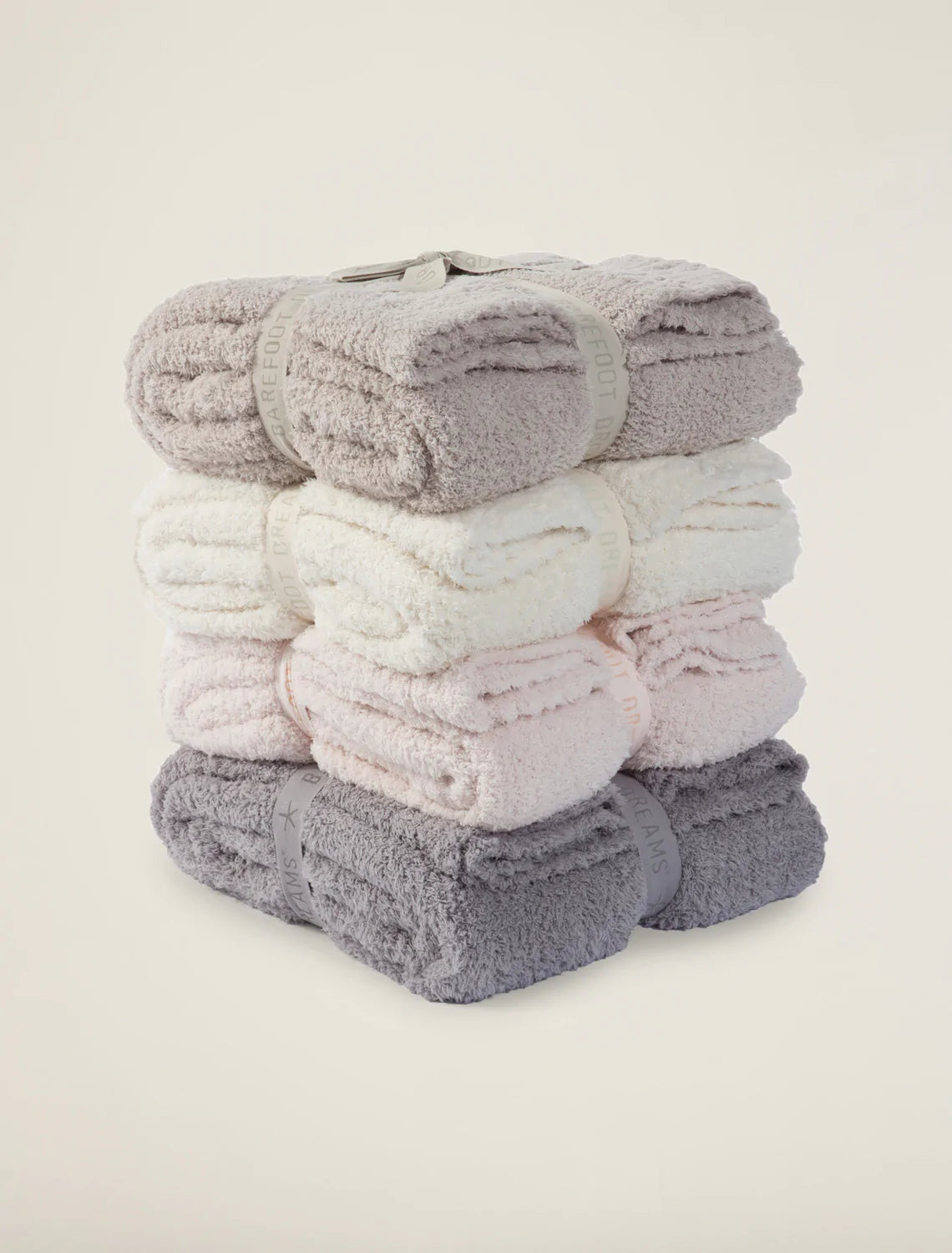 Barefoot Dreams CozyChic Throw in Cream Sugar Spice