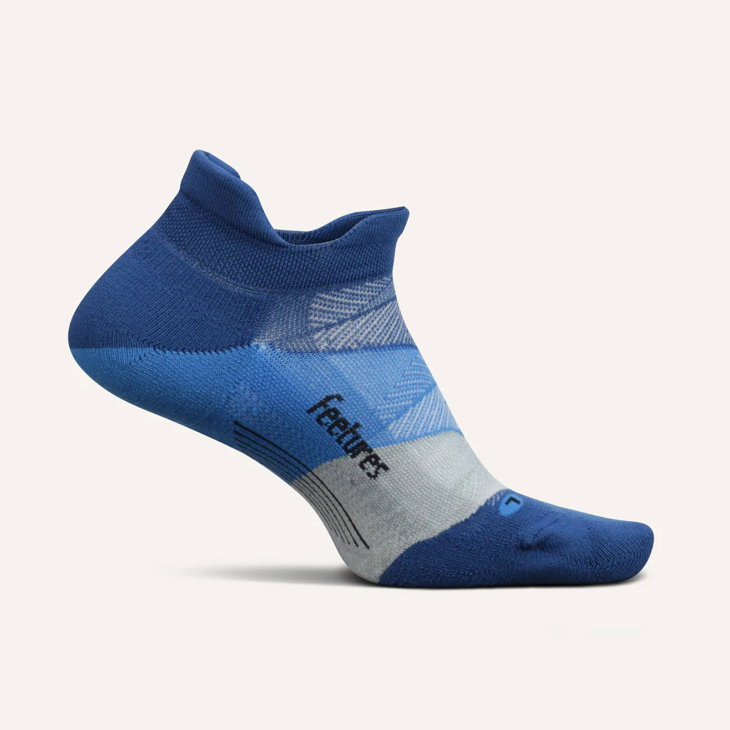 Feetures Elite Ultra Light No Show Tab Sock in Buckle Up Blue