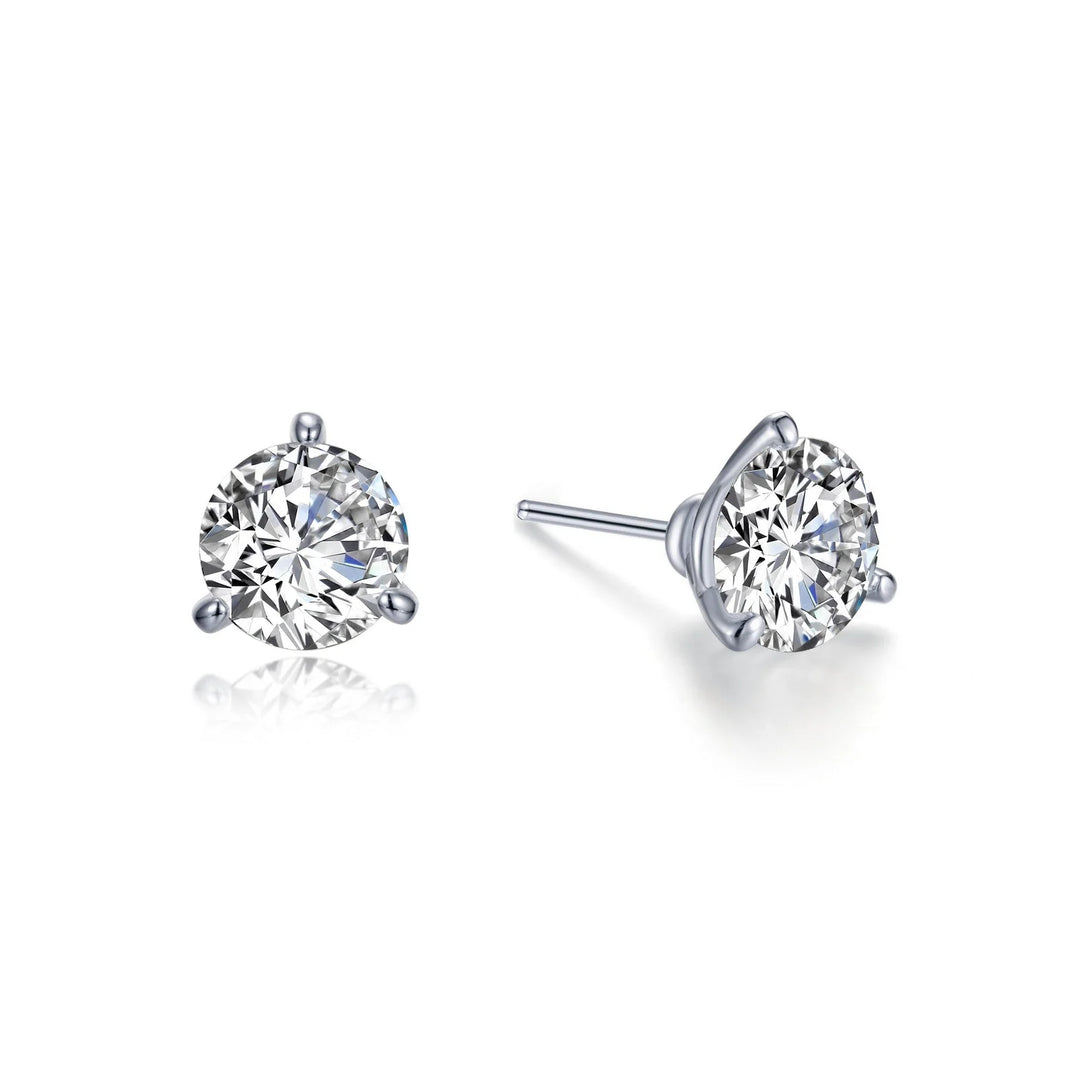 Lafonn 2.0 CTW Stud Earrings in Silver