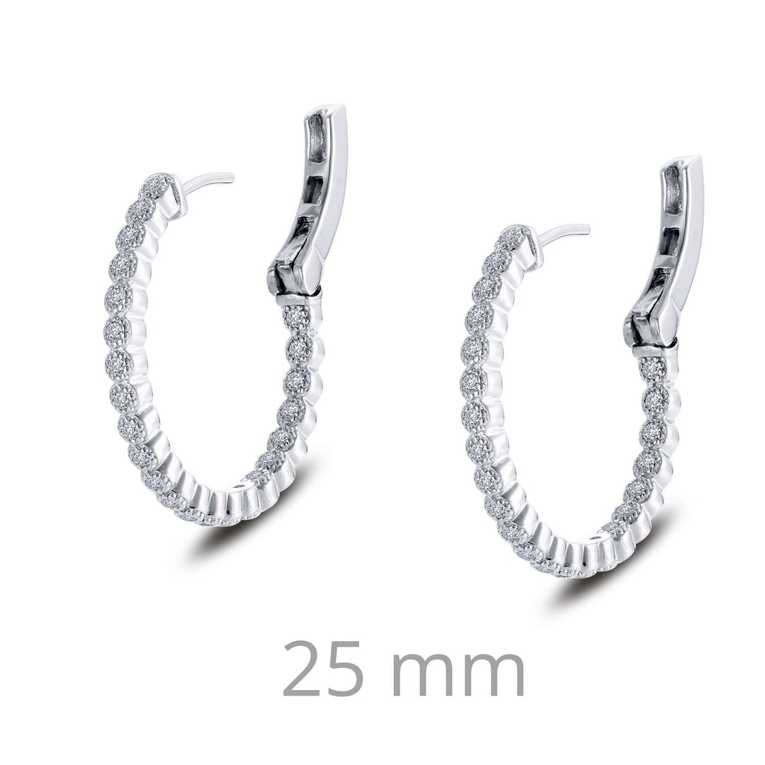 Lafonn 25 mm Hoop Earrings
