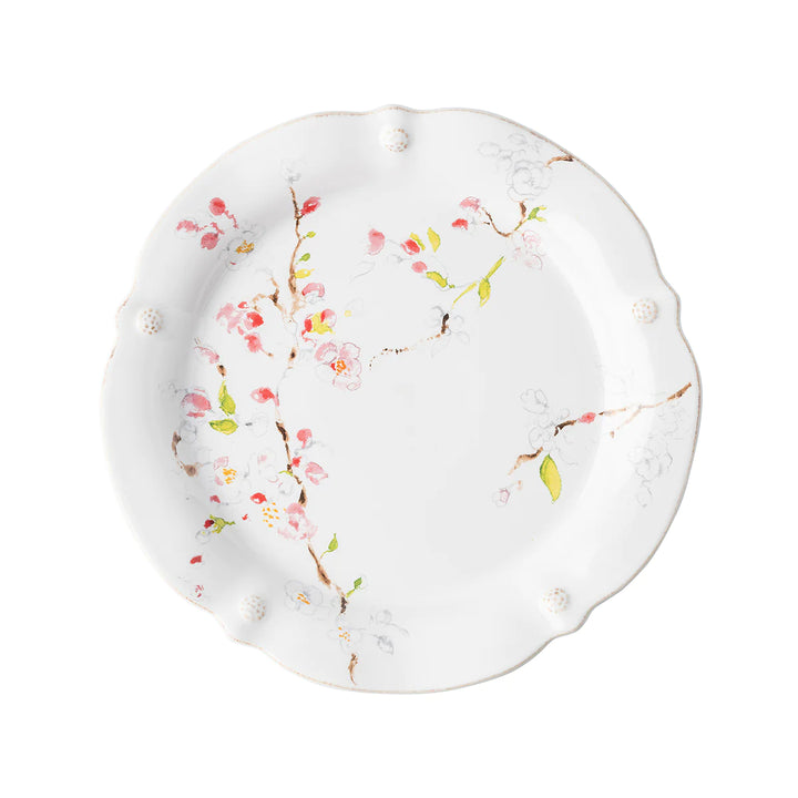 Juliska Berry & Thread Floral Sketch Dinner Plate - Cherry Blossom