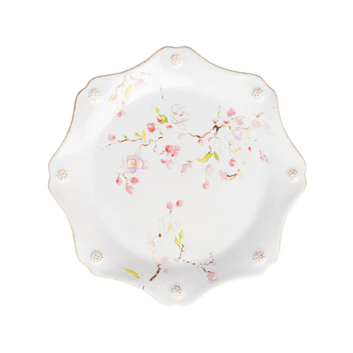Juliska Berry & Thread Floral Sketch Salad Plate - Cherry Blossom
