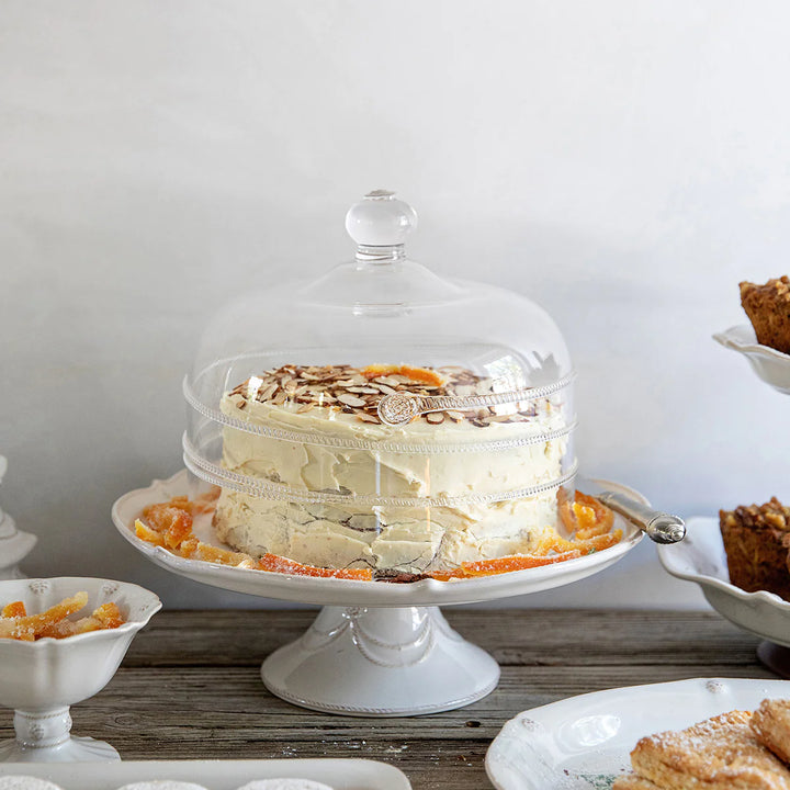 Juliska Berry & Thread Cake Serving Set - Bright Satin