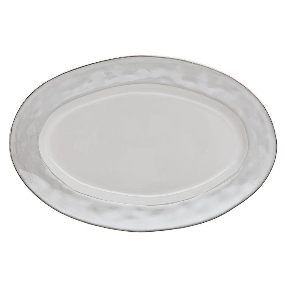 Skyros Azores Shimmer Oval Small Platter