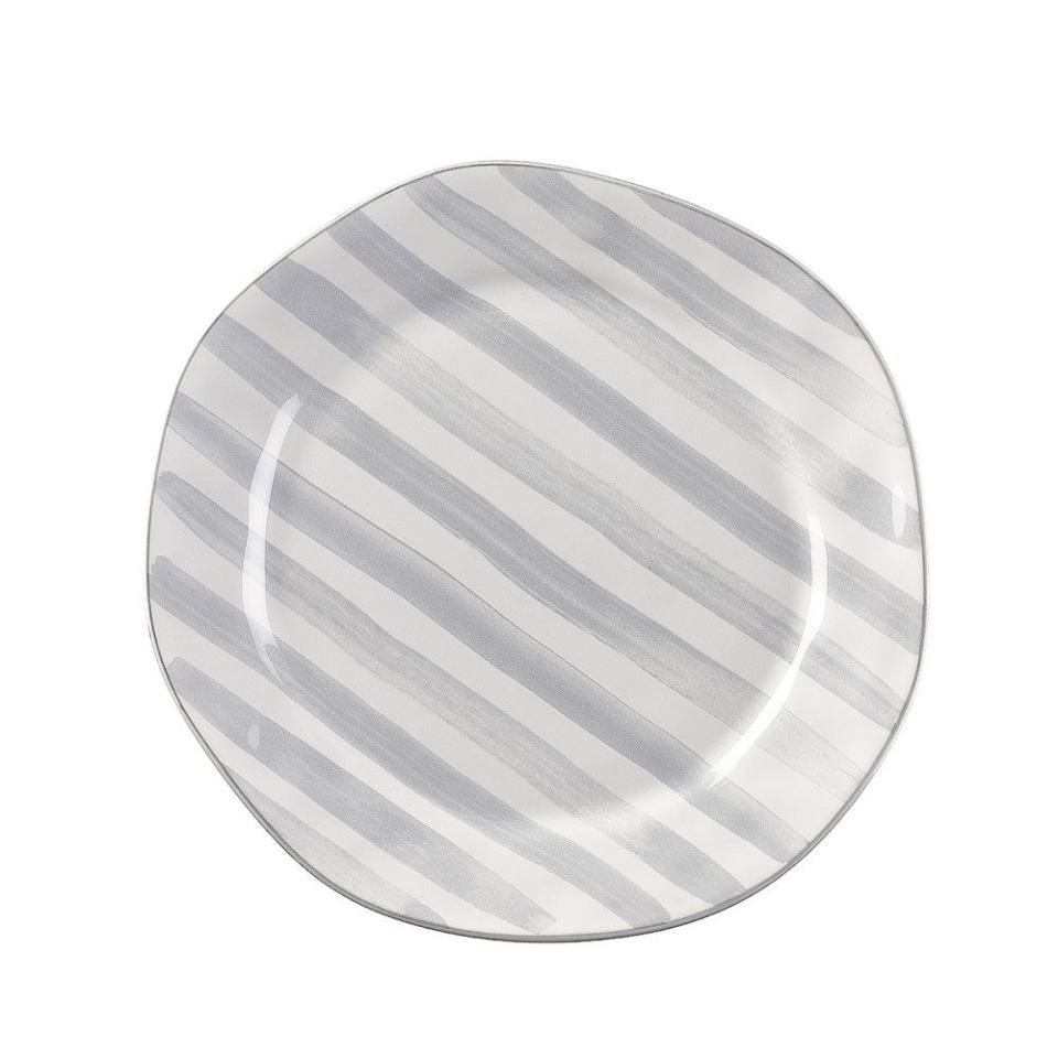 Skyros Azores Shimmer Striped Salad Plate