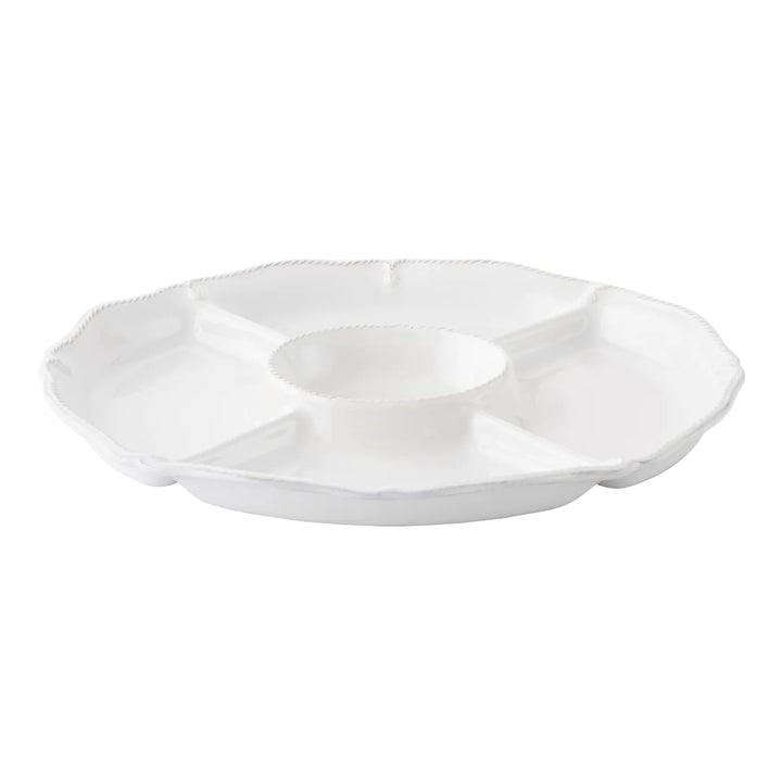 Juliska Berry & Thread Crudité Platter - Whitewash