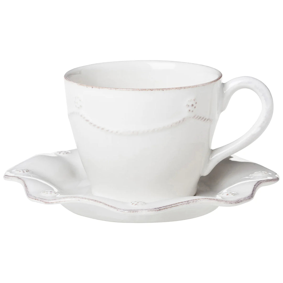 Juliska Berry & Thread Scallop Tea Plate - Whitewash