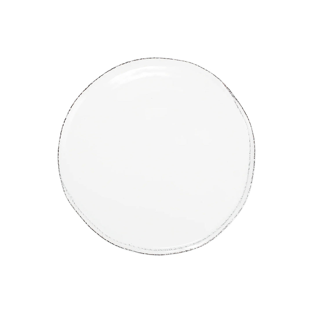 VIETRI LASTRA WHITE PIZZA PLATTER IN WHITE