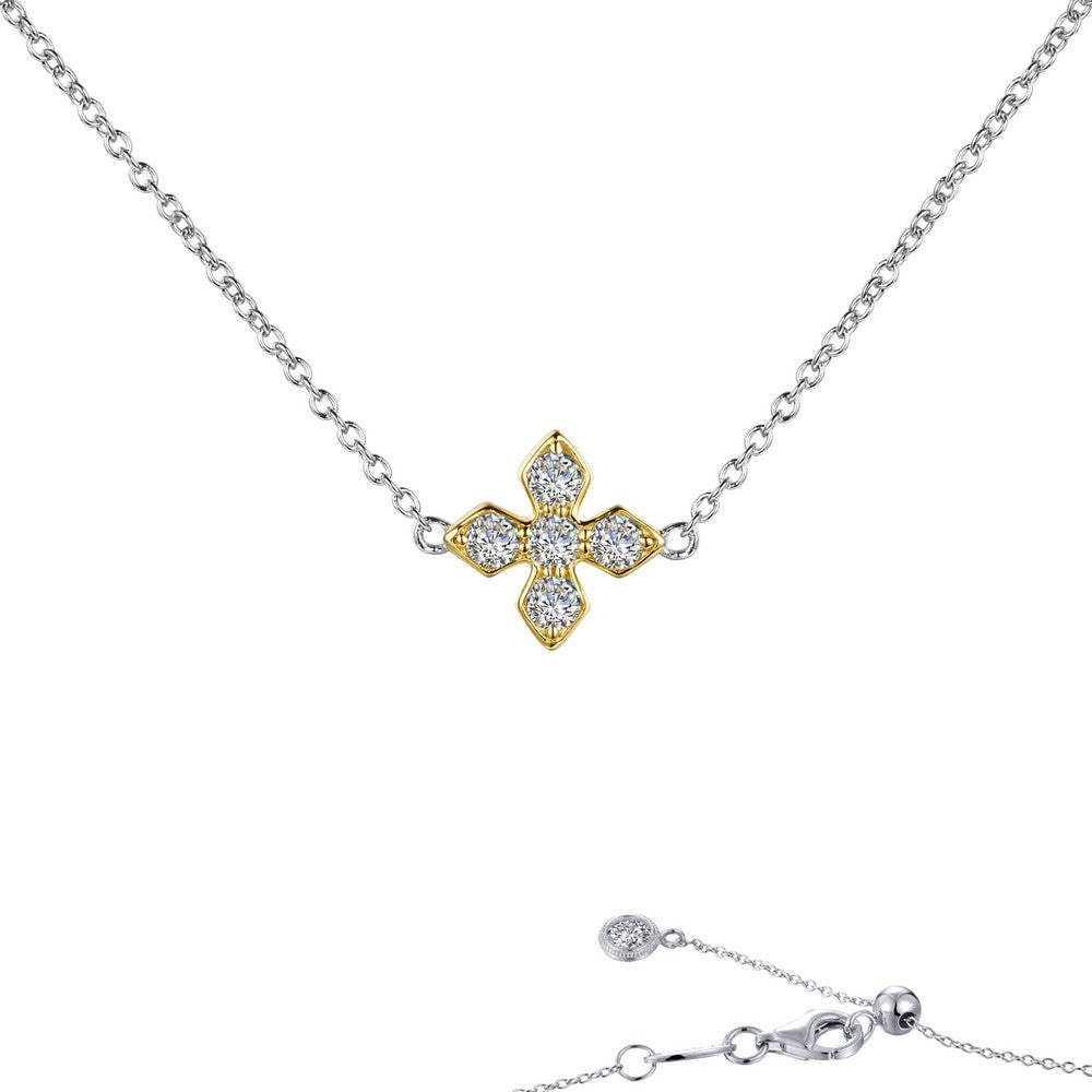 Lafonn Maltese Cross Necklace