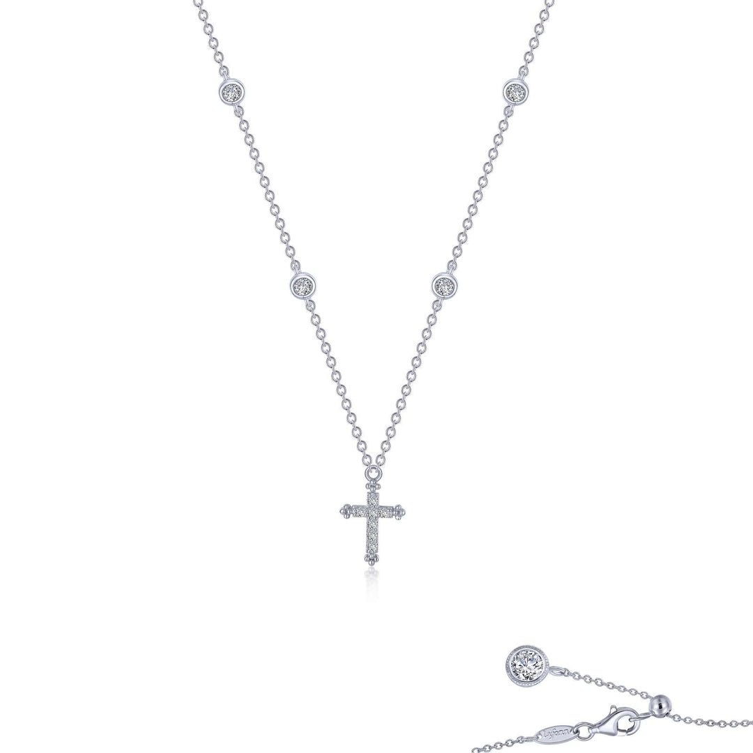 Lafonn 0.41 CTW Cross Necklace