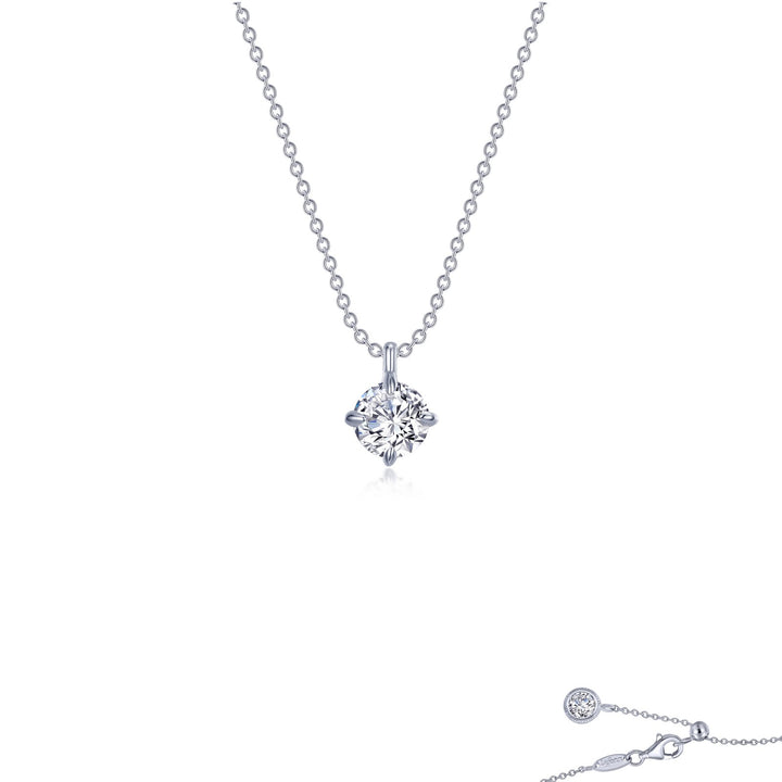 Lafonn Solitaire 0.7 CTW Pendant Necklace