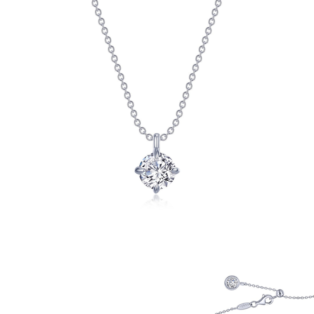 Lafonn Solitaire 1.3 CTW Pendant Necklace