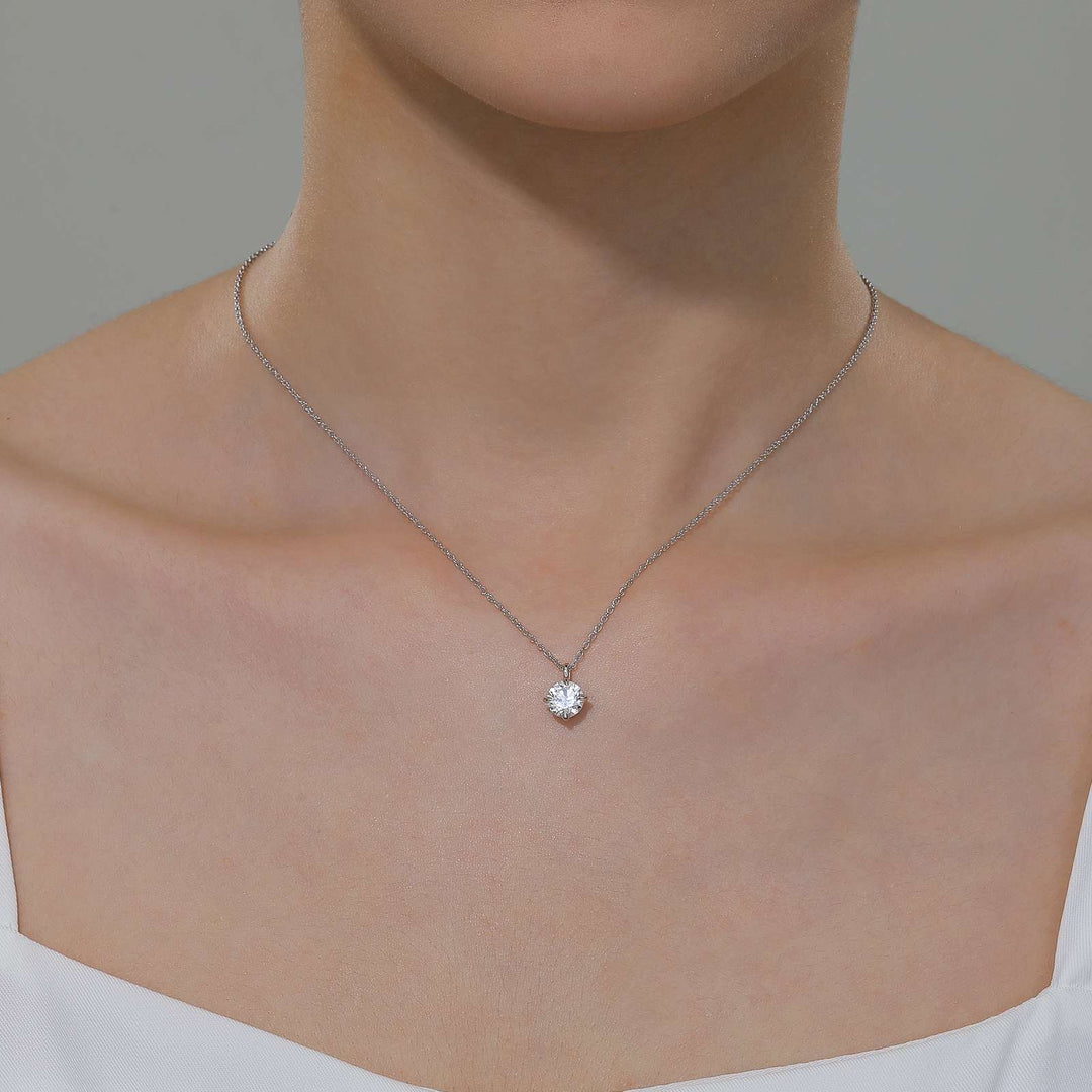 Lafonn Solitaire 1.9 CTW Pendant Necklace