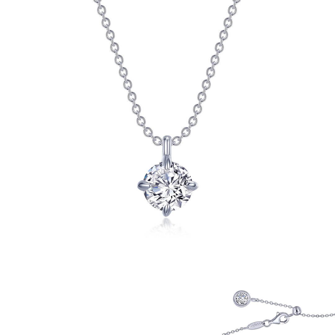 Lafonn Solitaire 1.9 CTW Pendant Necklace