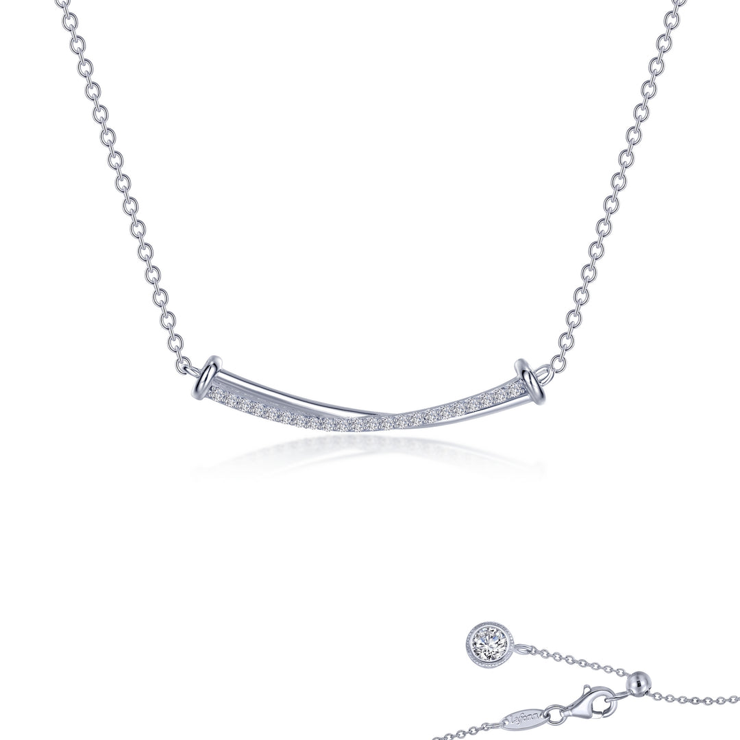 Lafonn Double-Bar Necklace