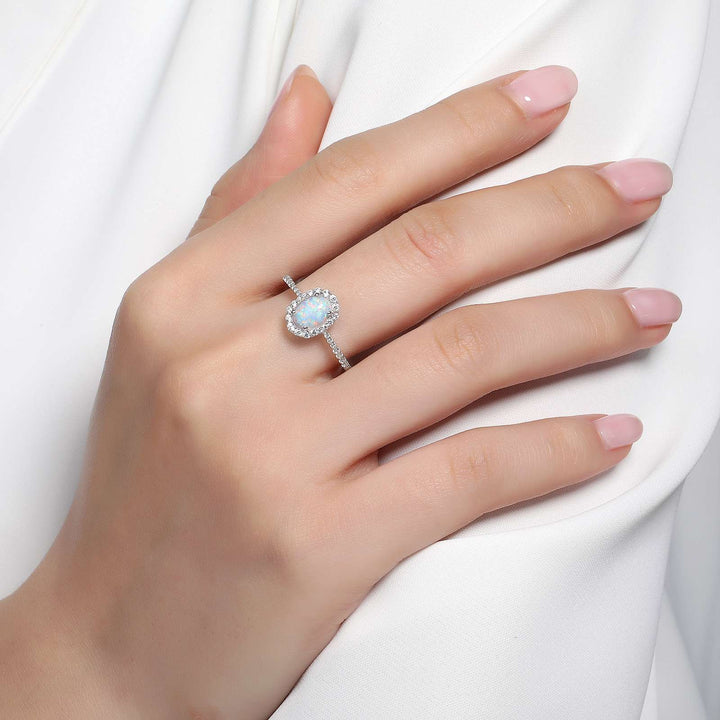 Lafonn Halo Engagement Ring