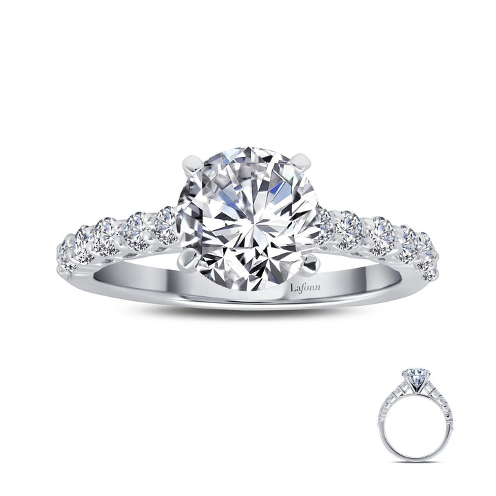 Lafonn 2.52 CTW Solitaire Engagement Ring