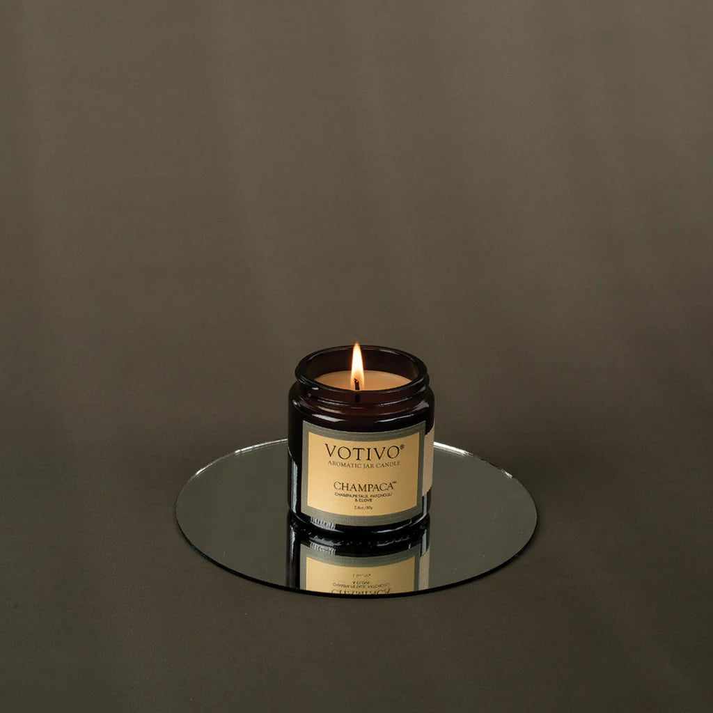 Votivo 2.8oz Aromatic Jar Candle-Champaca