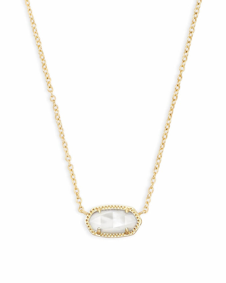 Kendra Scott 20" Elisa Necklace in Gold Mother Of Pearl