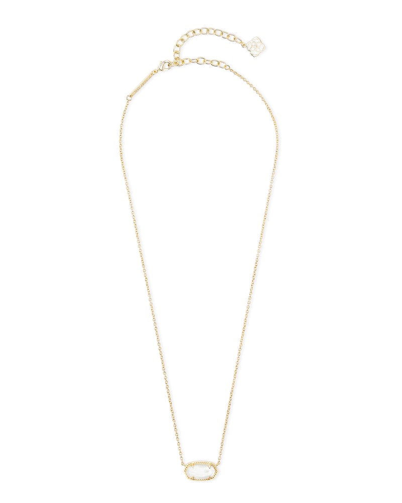 Kendra Scott 20" Elisa Necklace in Gold Mother Of Pearl