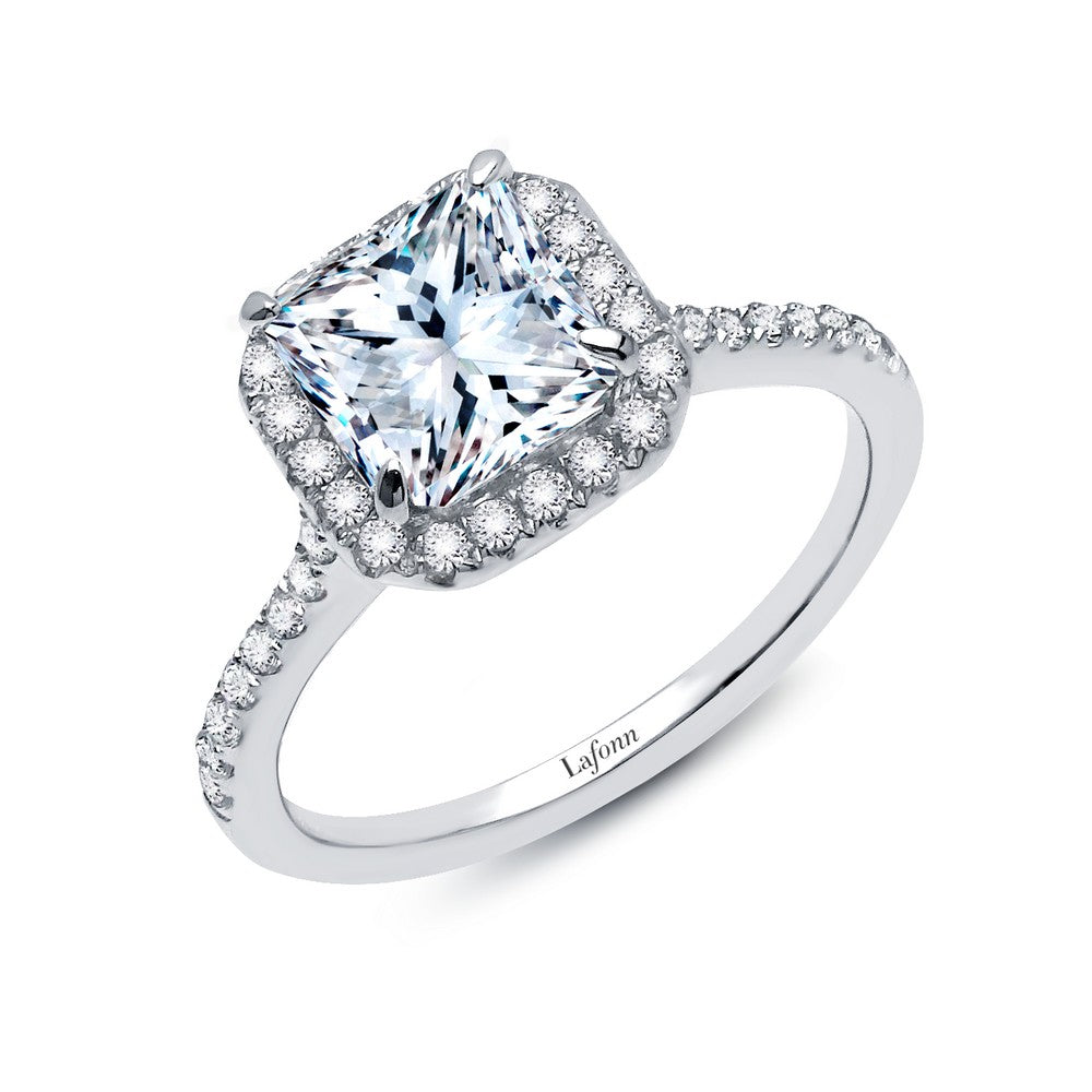 Lafonn 2.34 ct tw Halo Engagement Ring