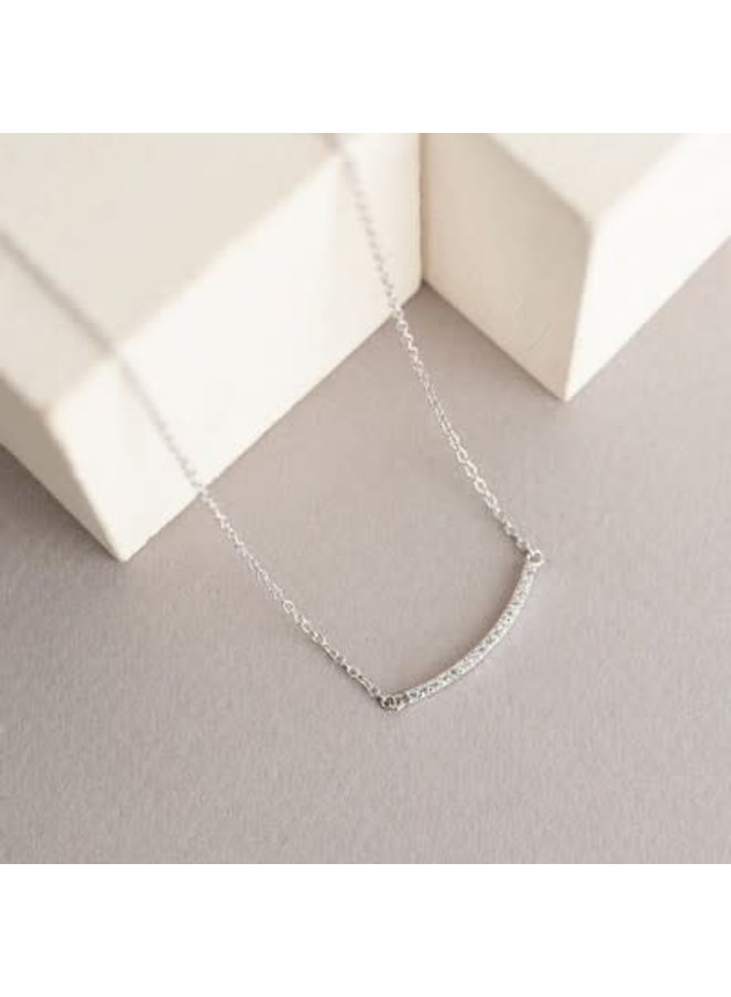 ABBA SILVER NECKLACE