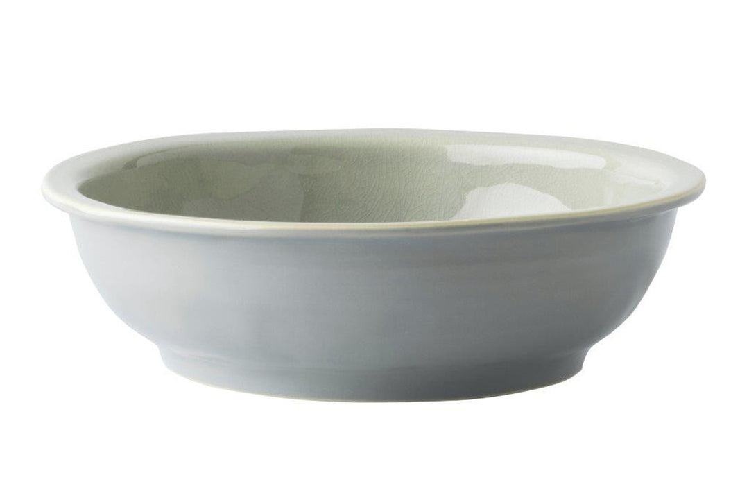 Juliska Puro Crackle Coupe Bowl in Mist Grey