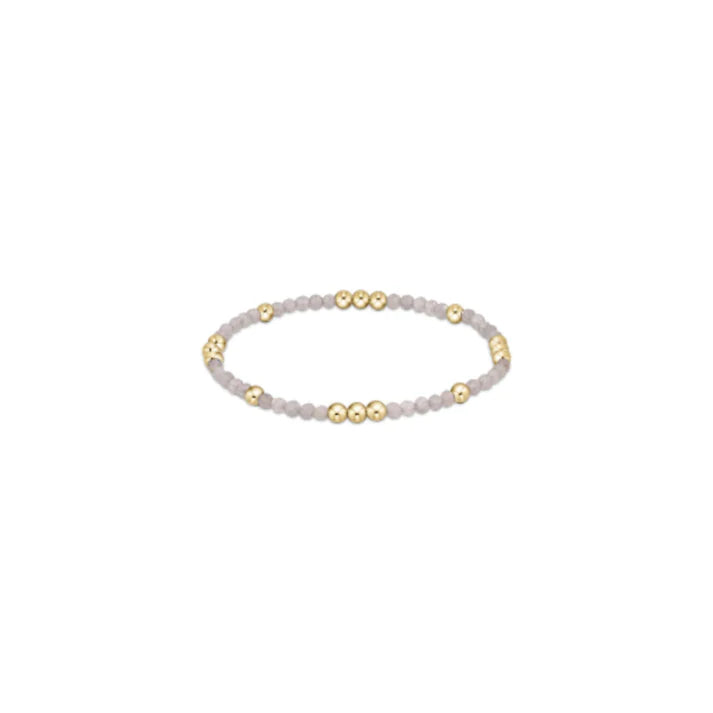 Enewton Worthy Pattern 3mm Gemstone Bead Bracelet IN LABRADORITE