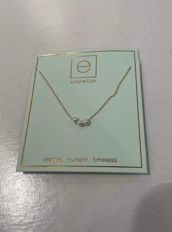 Enewton 16" necklace gold - joy pearl